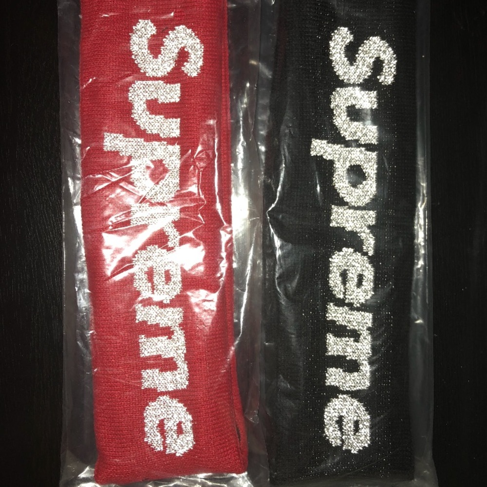 Supreme X New Era 3M Reflective Headband FW17